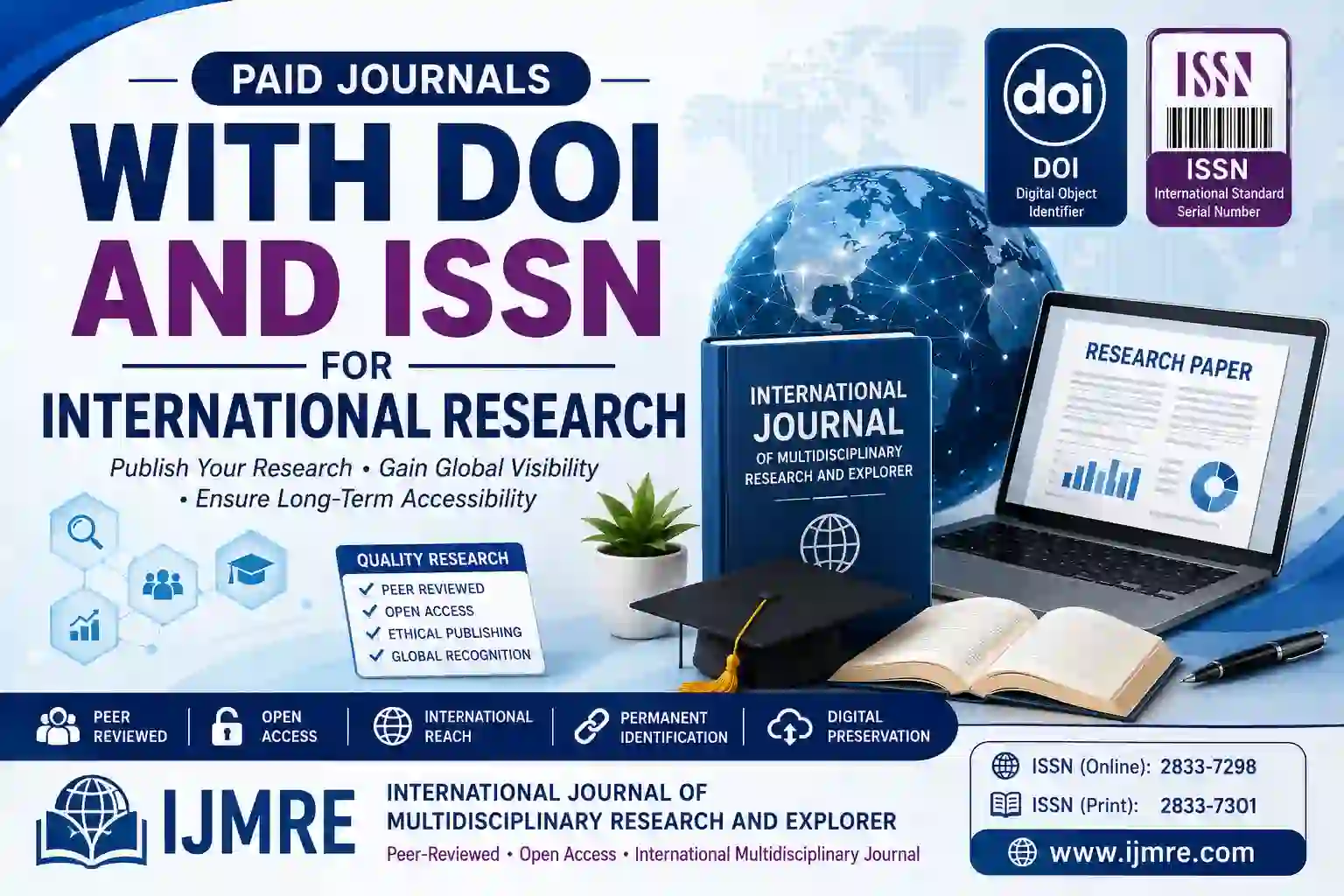 Paid Journals with DOI and ISSN for International Research | Complete Guide 2026