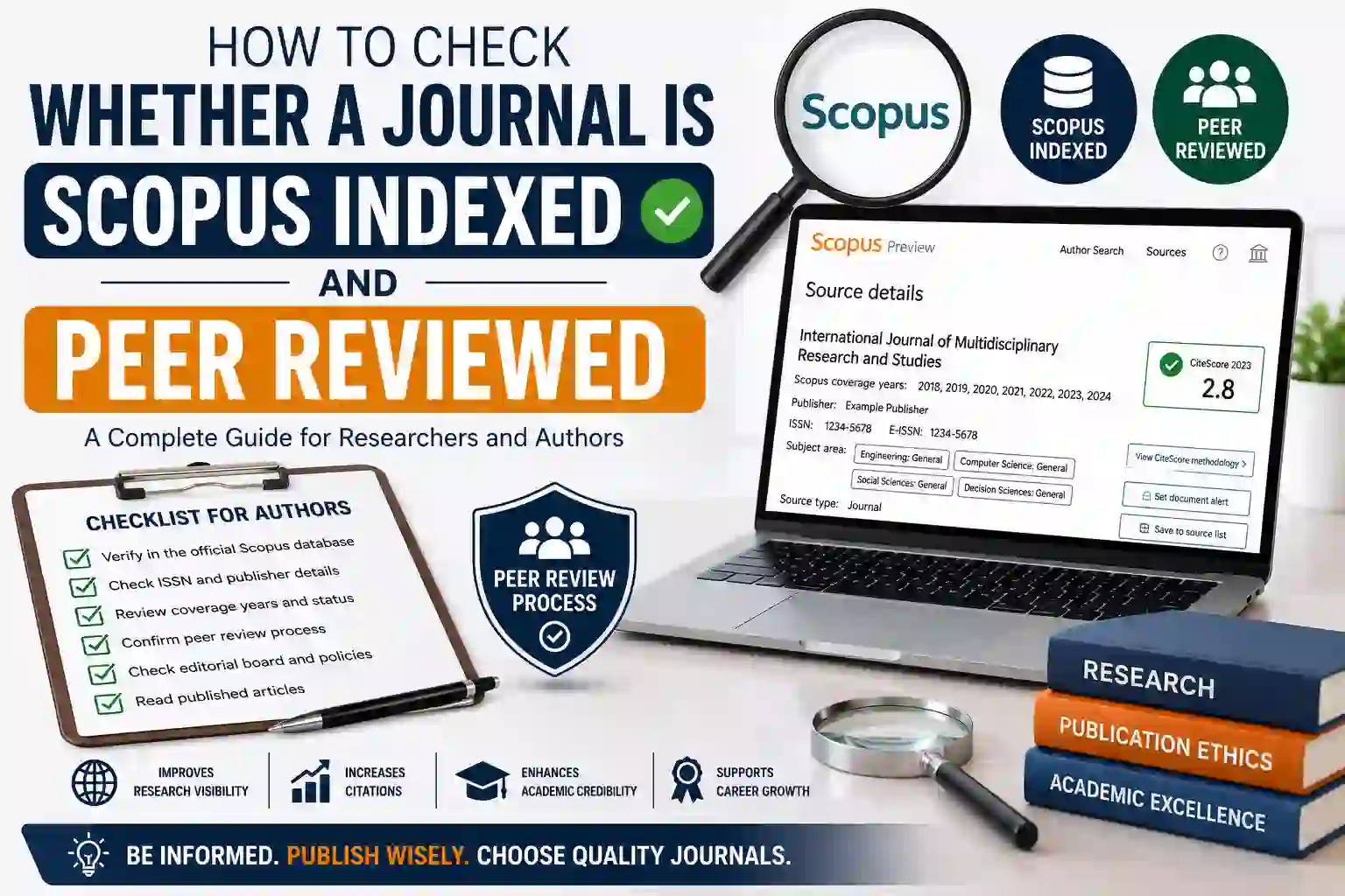 How to Check Whether a Journal is Scopus Indexed and Peer Reviewed