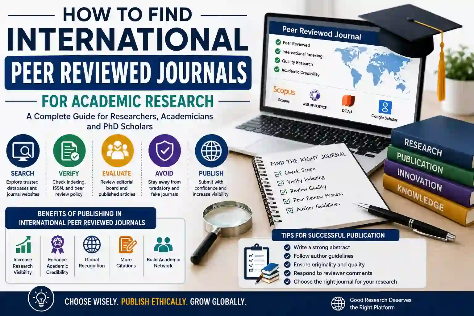 How to Find International Peer Reviewed Journals for Academic Research