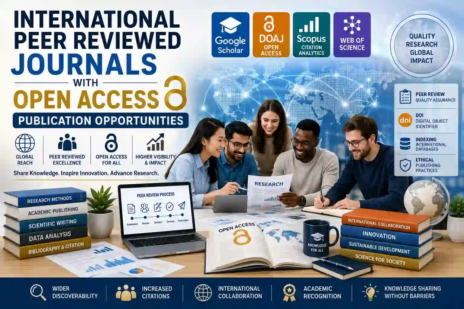 International Peer Reviewed Journals with Open Access Publication Opportunities in 2026 A Complete Guide for Researchers