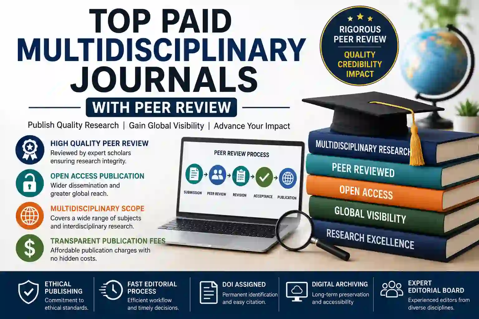 Top Paid Multidisciplinary Journals with Peer Review (2026) Complete Guide for Researchers