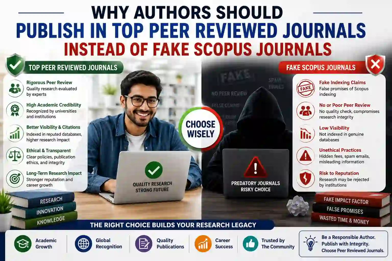 Why Authors Should Publish in Top Peer Reviewed Journals Instead of Fake Scopus Journals